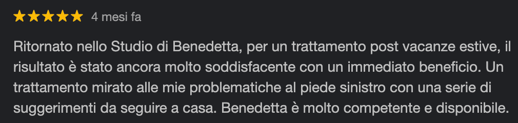 Recensione Google 4